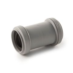 Push-fit Universal Waste Coupler - 32mm Grey