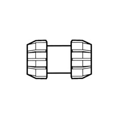 Polyfast Slip/Repair Coupling - 32mm MDPE