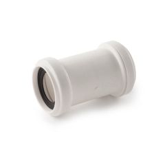 Push-fit Universal Waste Coupler - 32mm White