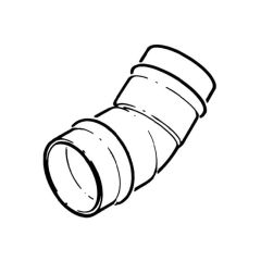 Solder Ring Elbow 45° - 35mm