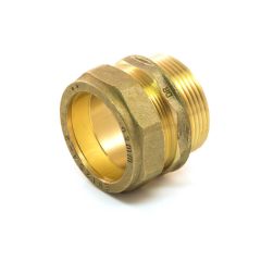 DZR Compression Straight Adaptor 35mm x 1.1/4" BSP PM