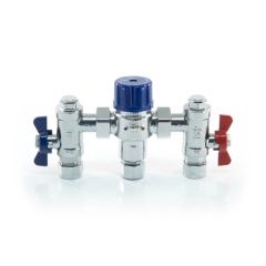 4 in 1 Thermostatic Mixing Valve TMV 2/3 - 15mm