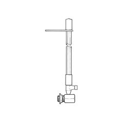 Push Button Oil Sight Gauge - 4' x 1/2"