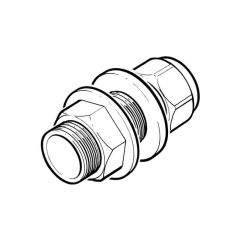 Tank Connector UK Compression - 42mm