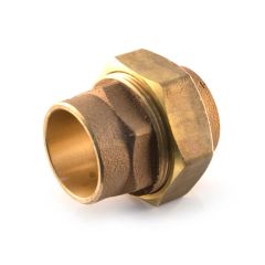 End Feed Union Coupling 42mm F Copper with Cone Joint