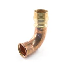 Xpress Gas Elbow Connector - 42mm x 1 1/2" BSP TM