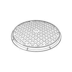 460 mm Circular Polypropylene Cover & Frame (A)