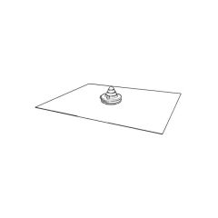 490 mm x 410 mm - Lead Base Flashing - Twin Pack