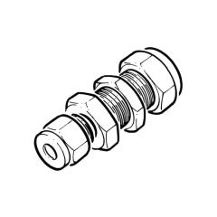 WADE Comp. Reducing Bulkhead Coupling - 5/16" x 1/4"