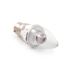 LED Candle Bulb - 5W BC Clear, 420 lm