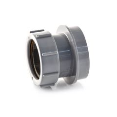 Soil & Vent Angled Adaptor Solvent/Compression 50mm Grey