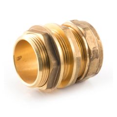 Straight Adaptor Extended Thread UK Comp. 54mm x 2"