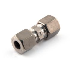 Stainless Steel Straight Coupling - 6mm Compression