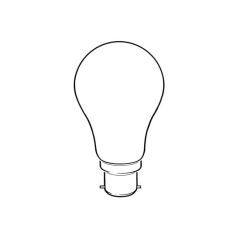 Gripper Lamp Bulb - 60W BC 110V