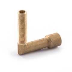 Backnee Elbow - 65mm x 1/4" x 15mm Brass