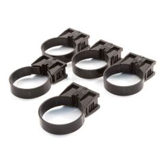 68 mm quick fix clip - Black - Pack of 5