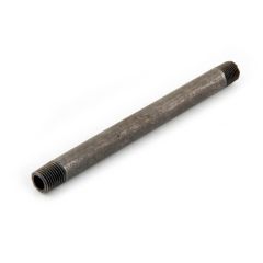 Extended Nipple Mild Steel - 6" x 1/4" Galvanised