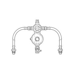 Two Pack Automatic Changeover Kit with OPSO - 700H