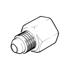 Male Flare Adaptor - 8mm x 1/4" BSP TF