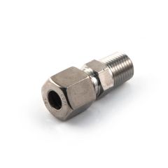 Stainless Steel M Stud Coupling 8mm x 1/4" BSP TM