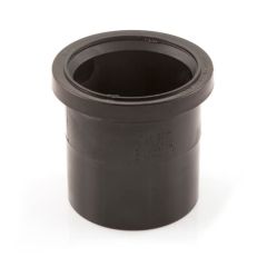 Soil & Vent Single Socket - 82mm Black