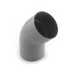 Soil & Vent Offset Bend Socket/Spigot 82mm x 135° Grey