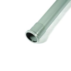 Soil Pipe Single Socket - 82mm x 3m Grey