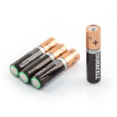 Duracell AAA Alkaline Batteries - Pack of 4