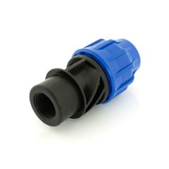 Above and Below Ground MDPE Adaptor - 20mm Comp. x 1/2" BSP PF