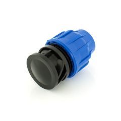 Above and Below Ground MDPE End Cap - 63mm