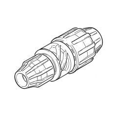 Above and Below Ground MDPE Reducing Coupling - 25 x 20mm