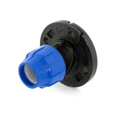 Above and Below Ground MDPE Straight Flange Adaptor - 63mm x 2"