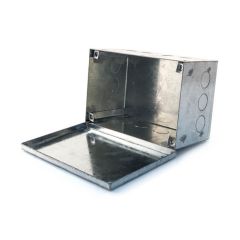 Adaptable Box - 6" x 3" x 3", Galvanised Steel