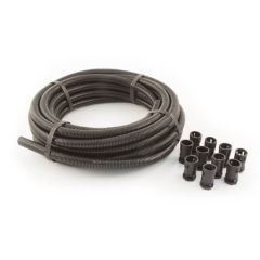 Adaptalok Low Fire Hazard Conduit Black - 28mm