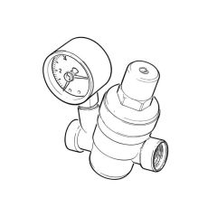 Adjustable Pressure Reducing Valve - 1/2"