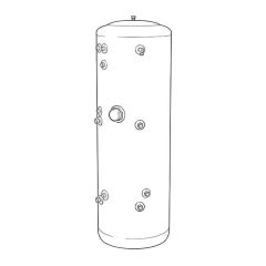 Albion Aerocyl Indirect Heat Pump & Solar Cylinder - 180 Litres