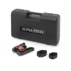 Alpha Press Angled Press Jaw Set, M Profile - 19 kN, 15 & 22mm