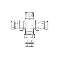 Altecnic Thermostatic Mixing Valve TMV 2 - 28mm