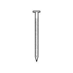 Annular ring Shank Nail - 75 mm Length x 3.75 mm dia.