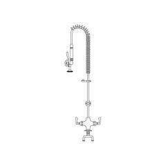 Aquajet Lever Handle Pre Rinse Spray - 1050mm