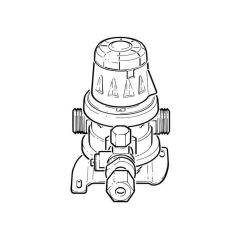 Auto Changeover Caravan Regulator - 2 x M20 Inlets