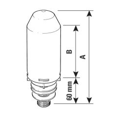 Auto-Syphon Urinal Flush Valves 140mm