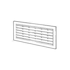 Door Ventilator B151X2 - 12" x 10", White