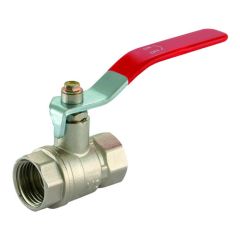 Ball Valve - 1/4" BSP PF Red Lever Handle