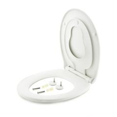 Bemis Reybridge Family Toilet Seat - White