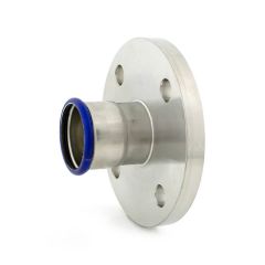 Beta-Press Flange Adaptor 316L S/S - 35mm x 1.1/4"
