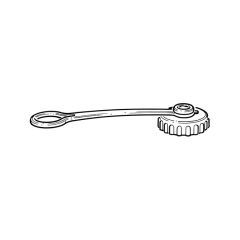 Blanking Cap with Washer & Loop - 3/4"