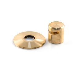 Solder Ring Blow Off Cap with Collar - 15mm