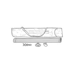 Universal Drain Rod Carry Bag - 3 Tool Set Blue