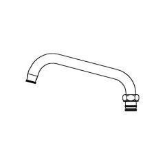 Aquajet AJRS037 Body Deck Spout - 16"